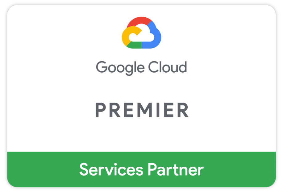 Badge Google Cloud Premier Partner